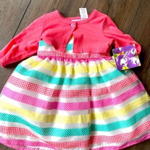 Blueberries Boulevard baby girls dress